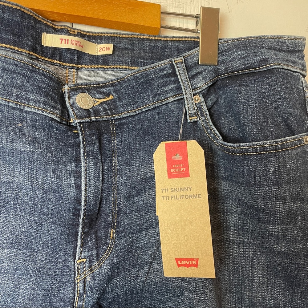 Skinny Leg Levi’s PLUS SIZE 20W - Picture 5 of 11